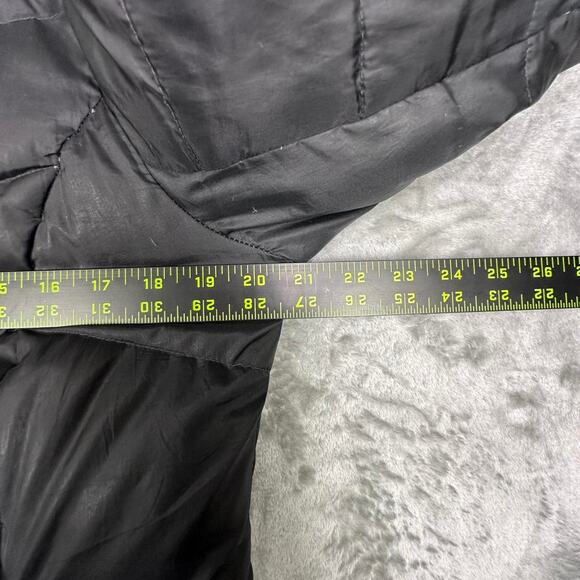 Eddie Bauer Black EB550 Premium Goose Down Puffer Jacket Size Medium - Picture 4 of 8